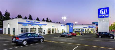 Honda burien - Honda of Burien is a new and used car dealership in Burien, WA that sells a wide selection of cars, trucks and SUVs. At our Honda Dealership we specialize in Honda service, parts, and financing.